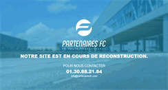 Desktop Screenshot of partenairesfc.com